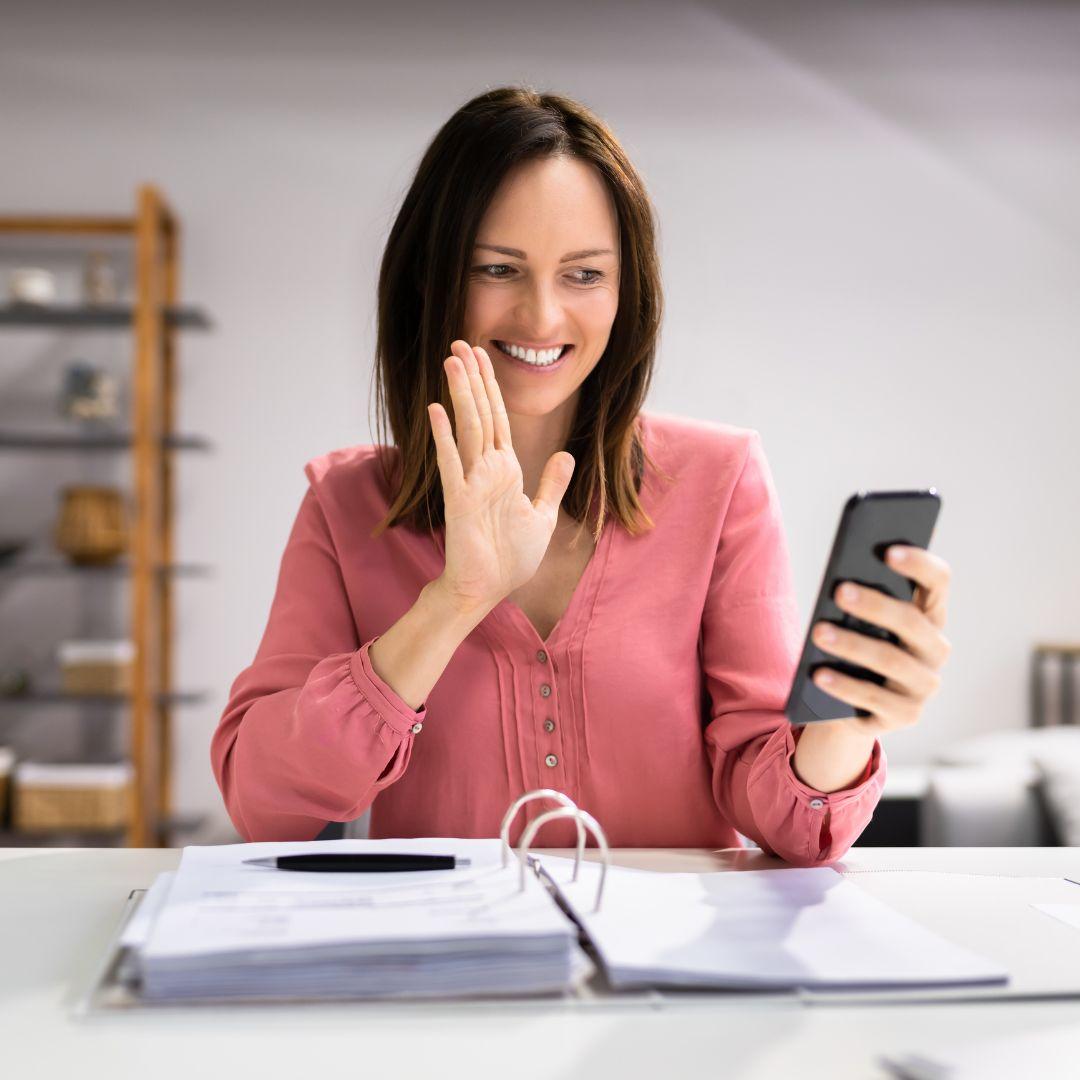 Usuario utilizando nuestra plataforma contable